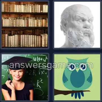 4 Bilder 1 Wort 4 Buchstaben KLUG