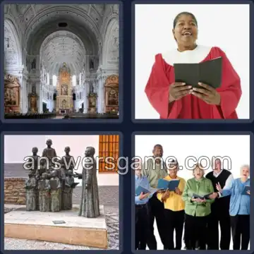 4 Bilder 1 Wort 4 Buchstaben CHOR