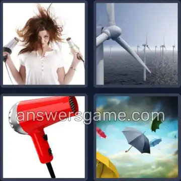 4 Bilder 1 Wort 4 Buchstaben FÖHN