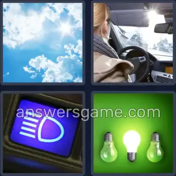 4 Bilder 1 Wort 4 Buchstaben HELL