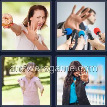 4 Bilder 1 Wort 4 Buchstaben NEIN