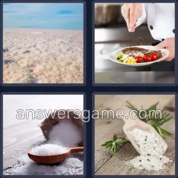 4 Bilder 1 Wort 4 Buchstaben SALZ