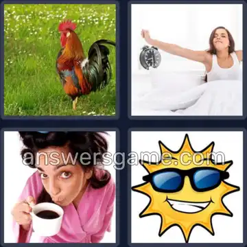 4 Bilder 1 Wort 4 Buchstaben WACH