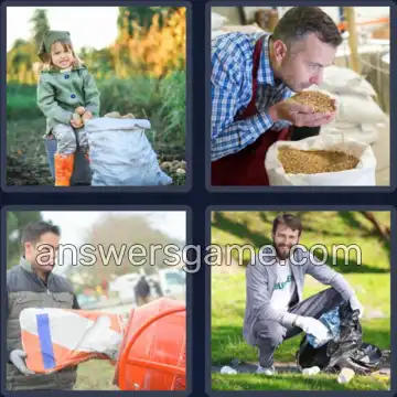 4 Bilder 1 Wort 4 Buchstaben SACK