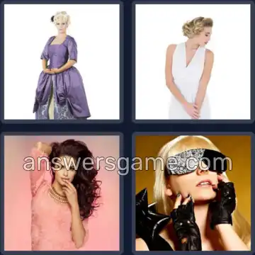 4 Bilder 1 Wort 4 Buchstaben LADY