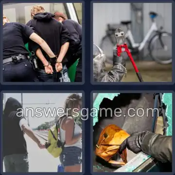 4 Bilder 1 Wort 4 Buchstaben DIEB