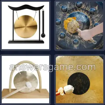 4 Bilder 1 Wort 4 Buchstaben GONG