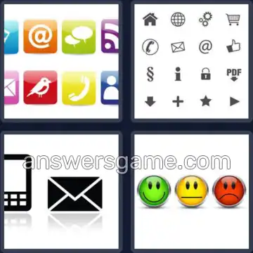 4 Bilder 1 Wort 4 Buchstaben ICON
