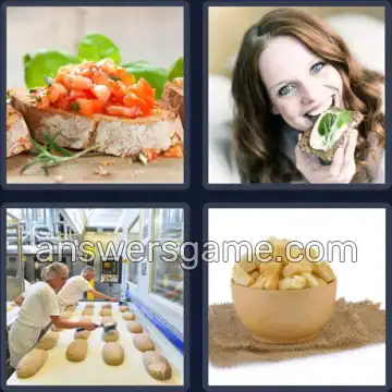 4 Bilder 1 Wort 4 Buchstaben BROT