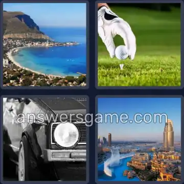 4 Bilder 1 Wort 4 Buchstaben GOLF