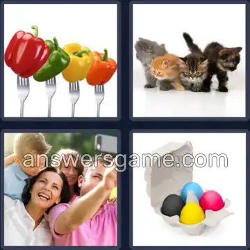 4 Bilder 1 Wort 4 Buchstaben VIER