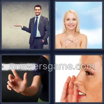 4 Bilder 1 Wort 4 Buchstaben HAND