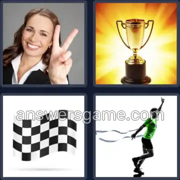 4 Bilder 1 Wort 4 Buchstaben SIEG