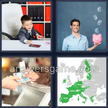 4 Bilder 1 Wort 4 Buchstaben EURO