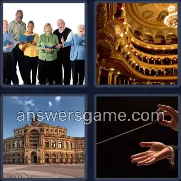 4 Bilder 1 Wort 4 Buchstaben OPER