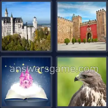 4 Bilder 1 Wort 4 Buchstaben BURG