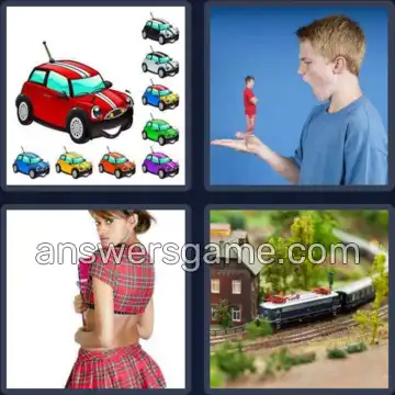 4 Bilder 1 Wort 4 Buchstaben MINI