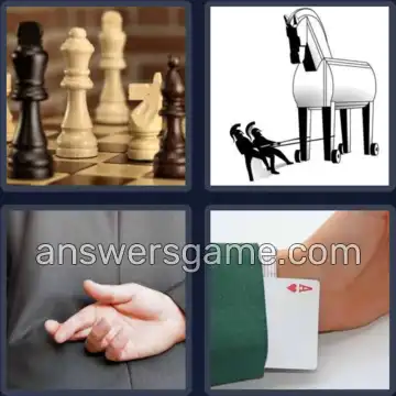 4 Bilder 1 Wort 4 Buchstaben LIST