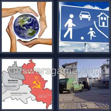 4 Bilder 1 Wort 4 Buchstaben ZONE