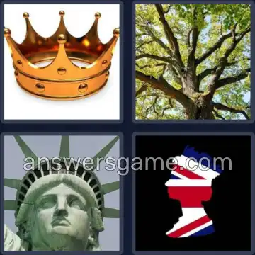 4 Bilder 1 Wort 5 Buchstaben KRONE