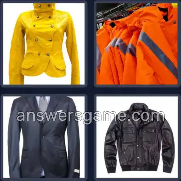 4 Bilder 1 Wort 5 Buchstaben JACKE