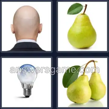 4 Bilder 1 Wort 5 Buchstaben BIRNE