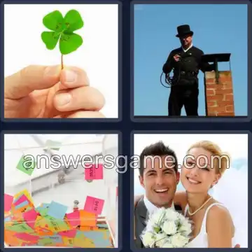 4 Bilder 1 Wort 5 Buchstaben GLÜCK