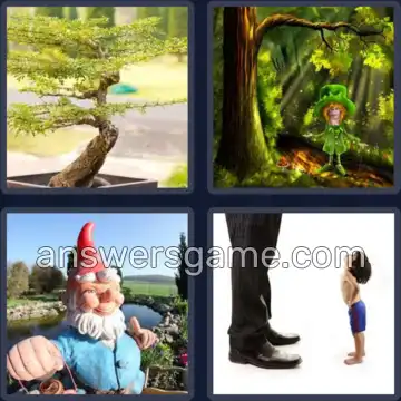 4 Bilder 1 Wort 5 Buchstaben ZWERG