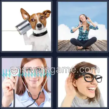 4 Bilder 1 Wort 5 Buchstaben HÖREN