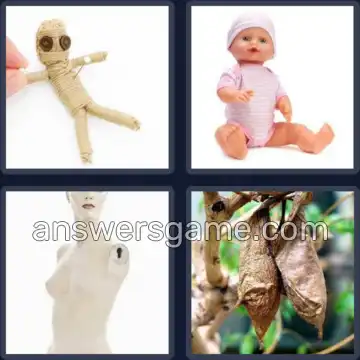 4 Bilder 1 Wort 5 Buchstaben PUPPE