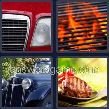 4 Bilder 1 Wort 5 Buchstaben GRILL