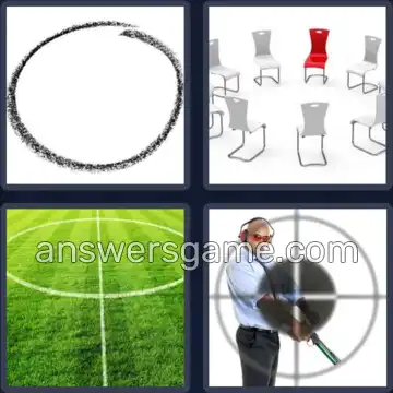 4 Bilder 1 Wort 5 Buchstaben KREIS