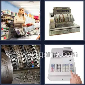 4 Bilder 1 Wort 5 Buchstaben KASSE