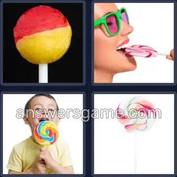 4 Bilder 1 Wort 5 Buchstaben LOLLI
