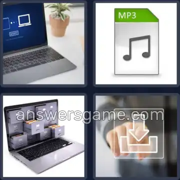 4 Bilder 1 Wort 5 Buchstaben DATEI