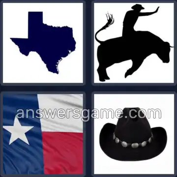 4 Bilder 1 Wort 5 Buchstaben TEXAS