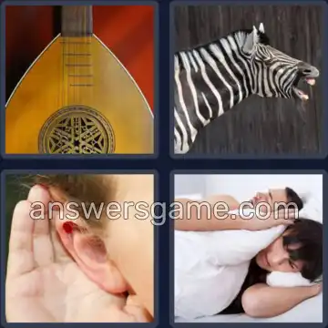 4 Bilder 1 Wort 5 Buchstaben LAUTE