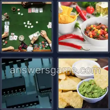 4 Bilder 1 Wort 5 Buchstaben CHIPS