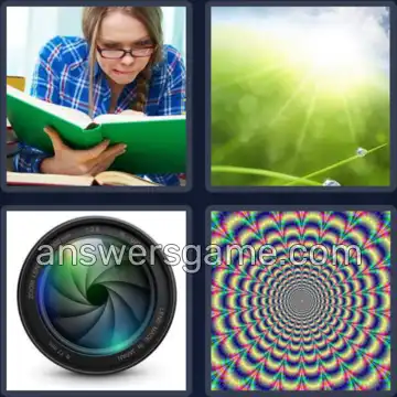 4 Bilder 1 Wort 5 Buchstaben FOKUS