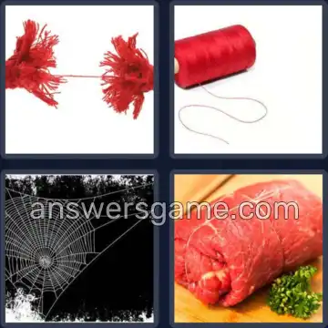 4 Bilder 1 Wort 5 Buchstaben FADEN