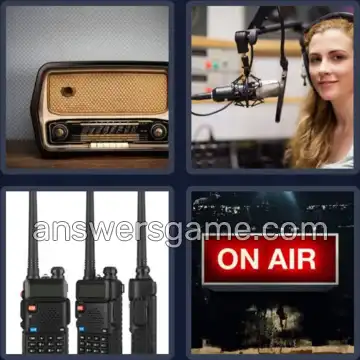 4 Bilder 1 Wort 5 Buchstaben RADIO