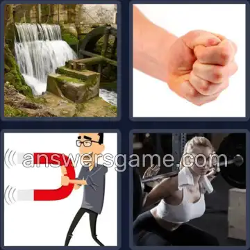 4 Bilder 1 Wort 5 Buchstaben KRAFT