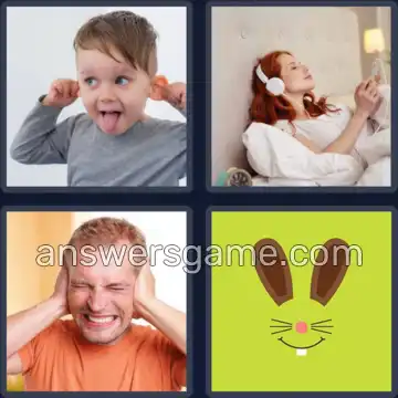 4 Bilder 1 Wort 5 Buchstaben OHREN
