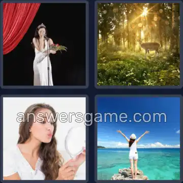 4 Bilder 1 Wort 5 Buchstaben SCHÖN