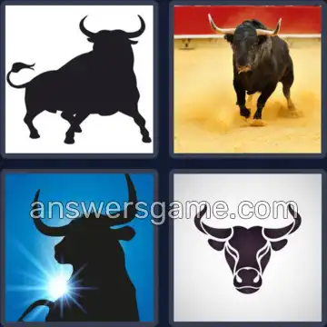 4 Bilder 1 Wort 5 Buchstaben STIER