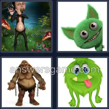 4 Bilder 1 Wort 5 Buchstaben TROLL