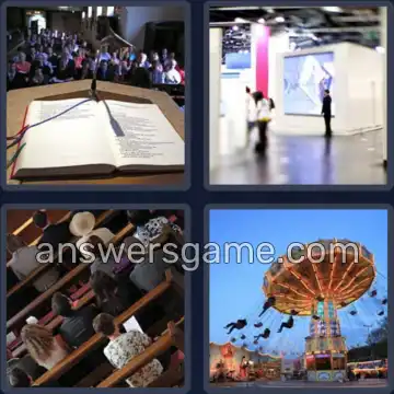 4 Bilder 1 Wort 5 Buchstaben MESSE