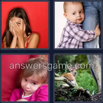 4 Bilder 1 Wort 5 Buchstaben SCHEU