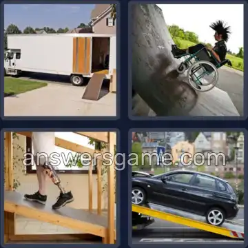 4 Bilder 1 Wort 5 Buchstaben RAMPE