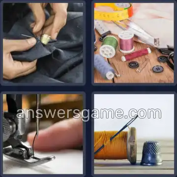 4 Bilder 1 Wort 5 Buchstaben ZWIRN